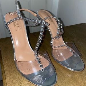 Aquazzura crystal embellished heels